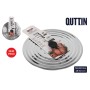 Couvercle pour poêle Quttin Quttin Acier inoxydable