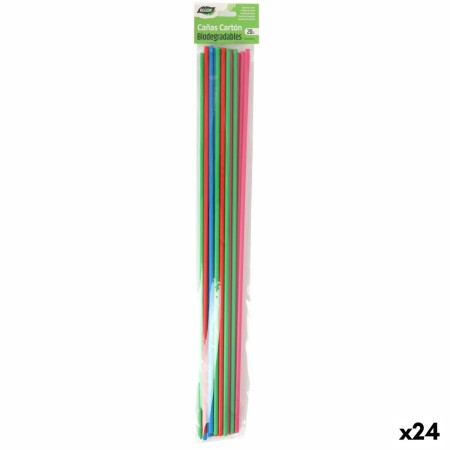 Paille réutilisable Algon 50 x 0,6 cm 20 Pièces 24 Unités