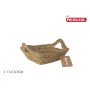 Boîte de rangement Privilege osier 17 x 17 x 7 cm (18 Unités)