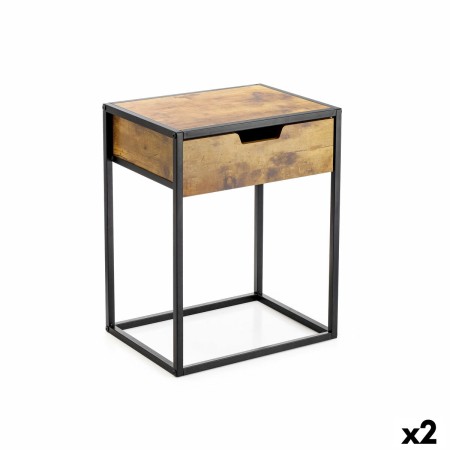 Mesa auxiliar Confortime 40 x 30 x 68 cm (2 Unidades)