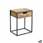 Mesa auxiliar Confortime 40 x 30 x 68 cm (2 Unidades)