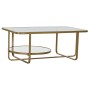 Table Basse DKD Home Decor Verre Métal (90 x 50 x 35 cm)