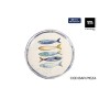 Plato de Postre La Mediterránea Peixe Ø 20 cm (12 Unidades)