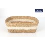 Boîte de rangement Privilege osier Carré 27 x 27 x 9 cm (8 Unités)