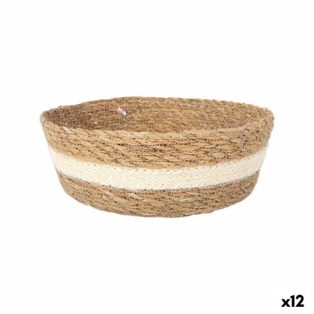 Boîte de rangement Privilege Privilege osier Ronde ø 22 x 8 cm (12 Unités)