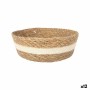 Boîte de rangement Privilege Privilege osier Ronde ø 22 x 8 cm (12 Unités)