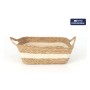 Boîte de rangement Privilege osier 22 x 22 x 8 cm (12 Unités)