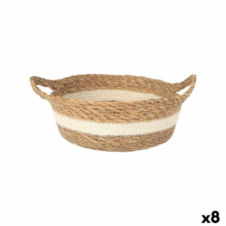 Boîte de rangement Privilege Privilege osier Ø 27 x 9 cm (8 Unités)