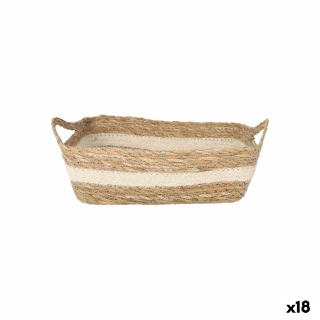 Boîte de rangement Privilege osier 20 x 15 x 7 cm (18 Unités)