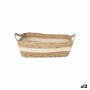 Boîte de rangement Privilege osier 25 x 20 x 8 cm (12 Unités)