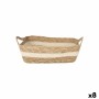 Boîte de rangement Privilege osier 30 x 23 x 9 cm (8 Unités)