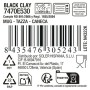 Taza La Mediterránea Black clay (24 Unidades)