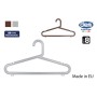 Cintres Dem Meng Plastique 8 Pièces (12 Unités)