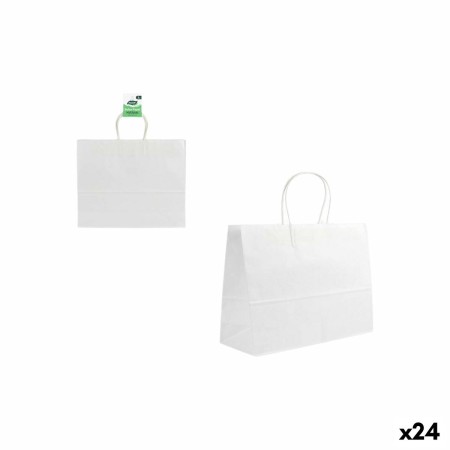 Ensemble de sac alimentaire réutilisable Algon Blanc 3 Pièces (24 Unités)