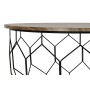 Table d'appoint DKD Home Decor Métal Bois (75 x 75 x 38 cm)