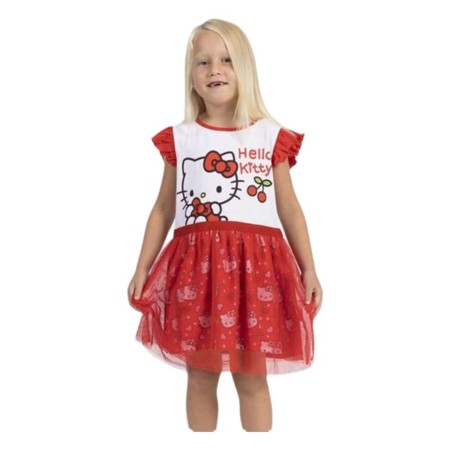 Robe Hello Kitty Rouge