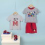 T shirt à manches courtes Enfant Minnie Mouse Gris 3 Ans