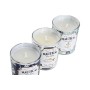 Bougie DKD Home Decor Bleu Cire Verre 17 x 5 x 6 cm (3 Unités)