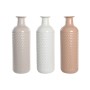 Jarrón DKD Home Decor Terracota Malva Rosa claro Dolomita 13 x 13 x 41 cm (3 Unidades)