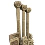 Estatuas de jardín Home ESPRIT Natural Teca madera de teca 38 x 38 x 267 cm 38 X 38 X 248 cm