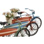 Figura Decorativa Home ESPRIT Azul Verde Naranja 31 x 8,5 x 19 cm (3 Unidades)