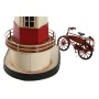 Figurine Décorative Home ESPRIT Bleu Rouge Crème Bleu ciel 13 x 13 x 32 cm (3 Unités)