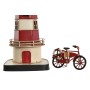 Figurine Décorative Home ESPRIT Bleu Rouge Crème Bleu ciel 13 x 13 x 32 cm (3 Unités)