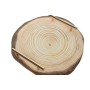Centre de Table Home ESPRIT Marron Doré 30 x 30 x 4 cm (2 Unités)