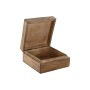 Caja-Joyero Home ESPRIT Multicolor Madera de mango 17,5 x 17,5 x 8 cm (2 Unidades)