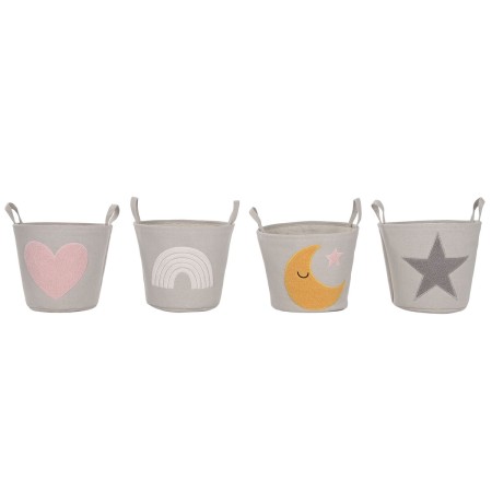 Cesta Home ESPRIT Multicolor (4 Unidades)