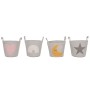 Cesta Home ESPRIT Multicolor (4 Unidades)
