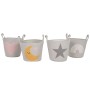 Cesta Home ESPRIT Multicolor (4 Unidades)