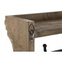 Portemanteau Home ESPRIT Marron Noir Bois Métal 67 x 17 x 27 cm