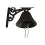 Campana Home ESPRIT Marrón Negro Hierro 16 x 10 x 17 cm