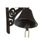 Campana Home ESPRIT Marrón Negro Hierro 16,5 x 10 x 21 cm