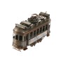 Figura Decorativa Home ESPRIT Dorado Plateado Tren Vintage 20 x 7 x 12 cm