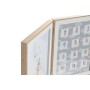 Marco de Fotos Home ESPRIT Cristal Madera MDF 36 x 3 x 23 cm (2 Unidades)