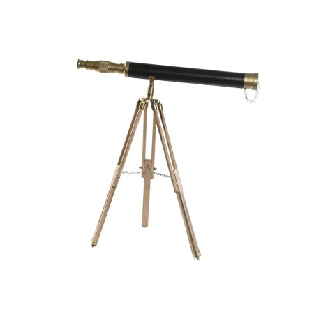 Figurine Décorative Home ESPRIT Marron Doré Vintage Télescope 63 x 40 x 70 cm