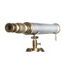 Figura Decorativa Home ESPRIT Marrón Dorado Vintage Telescopio 63 x 40 x 70 cm