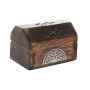 Support Home ESPRIT Bois de manguier Mandala Indien 9,5 x 5,5 x 6 cm Encens (6 Unités) (10 Unités)
