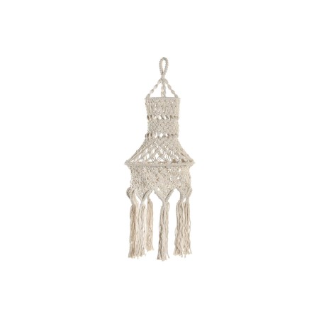 Pantalla de Lámpara Home ESPRIT Macramé Urbano 30 x 30 x 30 cm