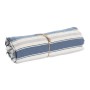 Manta Home ESPRIT Azul Gris Rayas
