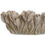 Centro de Mesa Home ESPRIT Gris Shabby Chic Acabado envejecido 23 x 23 x 10 cm