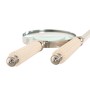 Loupe Home ESPRIT Verre Acier Os 8 x 8 x 30 cm