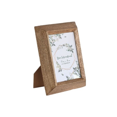 Cadre photo Home ESPRIT Naturel Verre Bois de manguier Montagne