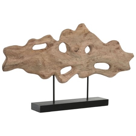 Figura Decorativa Home ESPRIT Negro Marrón claro Moderno 74 X 9 X 42 CM