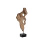 Figura Decorativa Home ESPRIT Negro Marrón claro Moderno 26 X 8 X 56 CM