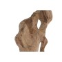 Figura Decorativa Home ESPRIT Negro Marrón claro Moderno 26 X 8 X 56 CM