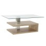 Table Basse DKD Home Decor Verre MDF (110 x 60 x 45 cm)