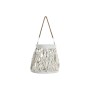 Bougeoir Home ESPRIT Blanc Bois Verre 35 x 35 x 32 cm (2 Unités)